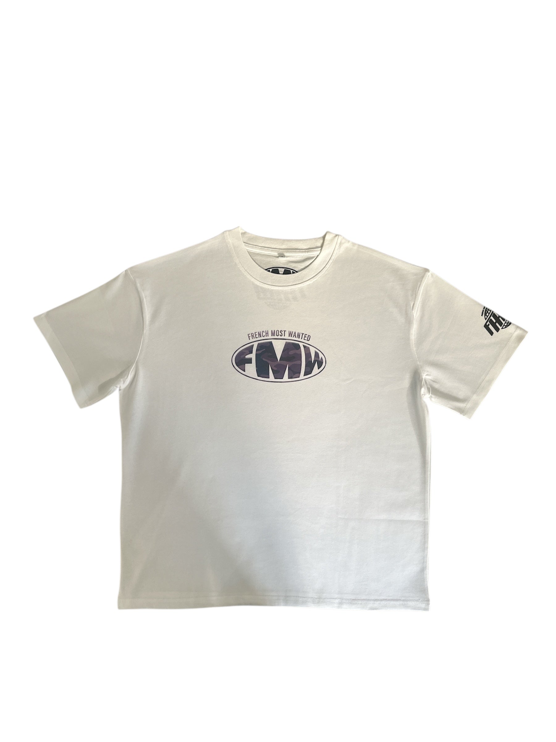 T-Shirt Logo "FMW" Camo Violet