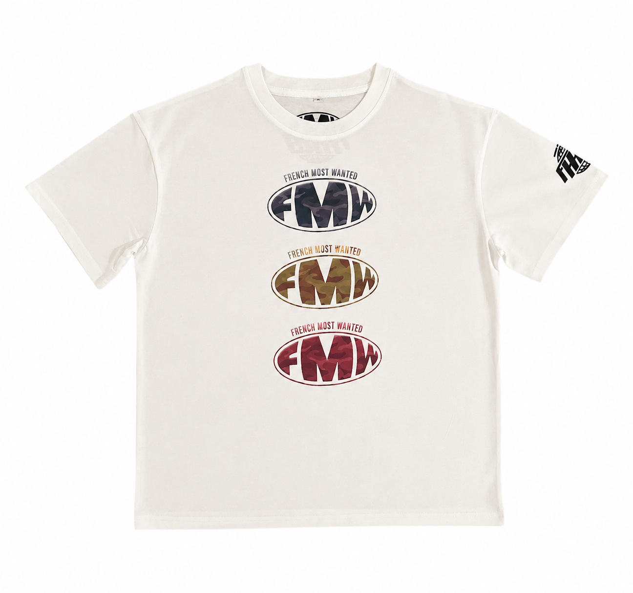 T-Shirt logo "FMW" 3 Camo